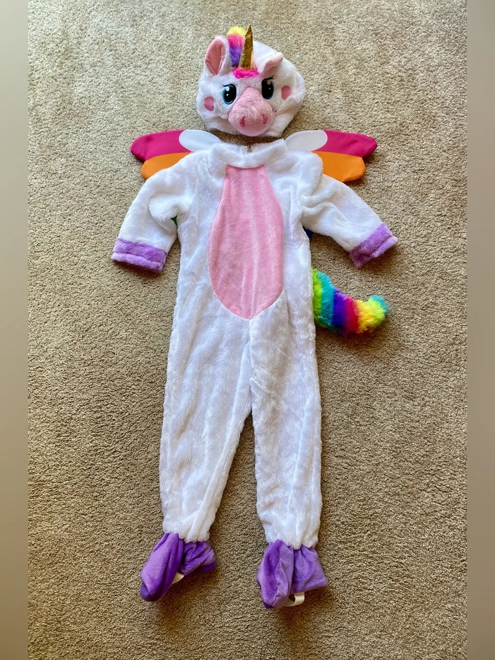 Kids Unicorn Halloween Costume 3T